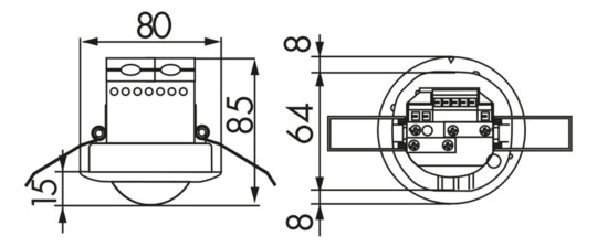 BEG Präsenzmelder PD2              92486 