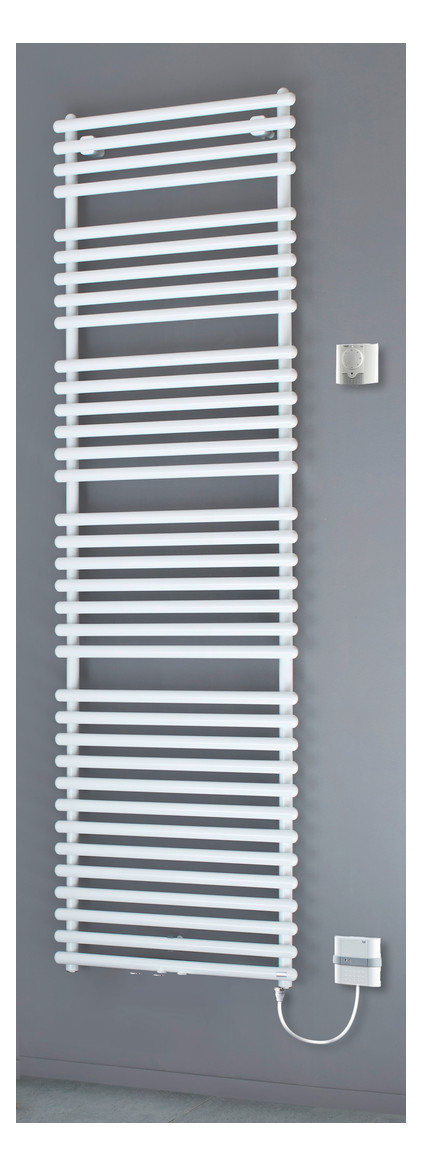 Bemm Elektro-Badheizkörper Cobo 1 676 x 601 mm, silbermetallic