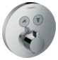 hansgrohe Fertigmontageset ShowerSelect S UP-Thermostat, 2 Verbraucher, chrom