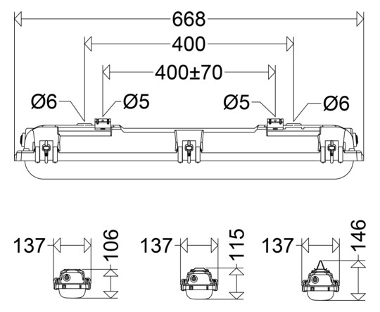 Schuch 161PX 06L12/3 MA LED-   161400061 