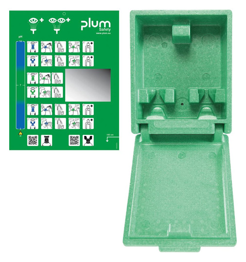 PLUM-Augenspülwandbox, leer - für 200 +...
