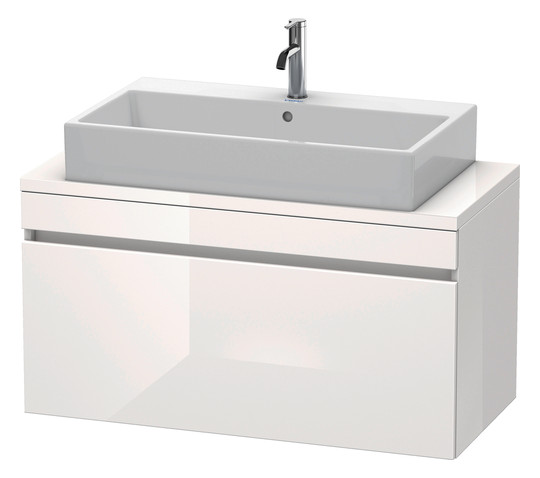 Duravit Waschtisch-Unterschrank Compact DuraStyle 100 x 47,8 cm, Eiche natur, für Konsole, 1 Auszug