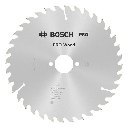 BOSCH-Kreissägeblatt Optiline Wood -...
