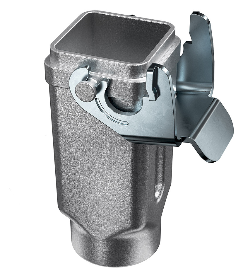 Kupplungsgehäuse Längsbügel Zink IP65 35x60,5x26,65mm oben