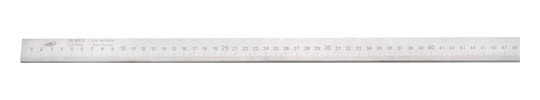 HP-Werkstatt-Massstab DIN866B - 1000x30x6mm INOX