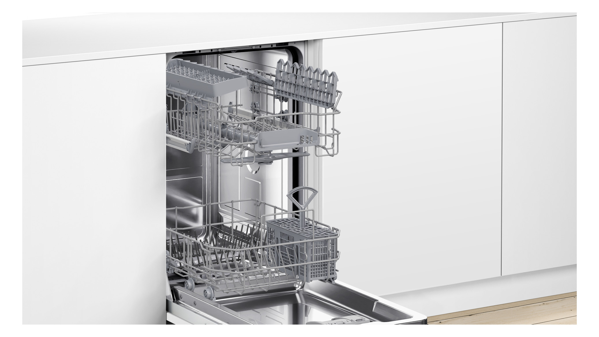 Geschirrspüler E vollint B448mm 5prog 46dB BestKorb 815mm/o.Pl 10Gedecke