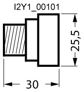 D0-Schraubkappe D01 Porzellan
