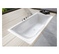 Kaldewei Badewanne SILENIO 678 190x90cm, Griffloch, Vollantislip, weiß