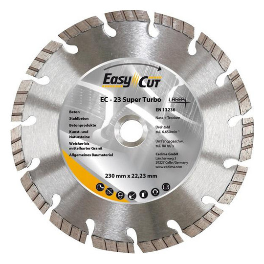CEDIMA-Diamant-Trennscheibe EC-23 - 115x2,1x10mm