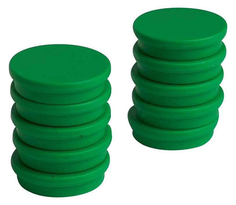 Bild Organisationsmagnet rund grün 30mm Eclip se - C ECLIPSE MAGNETICS-1