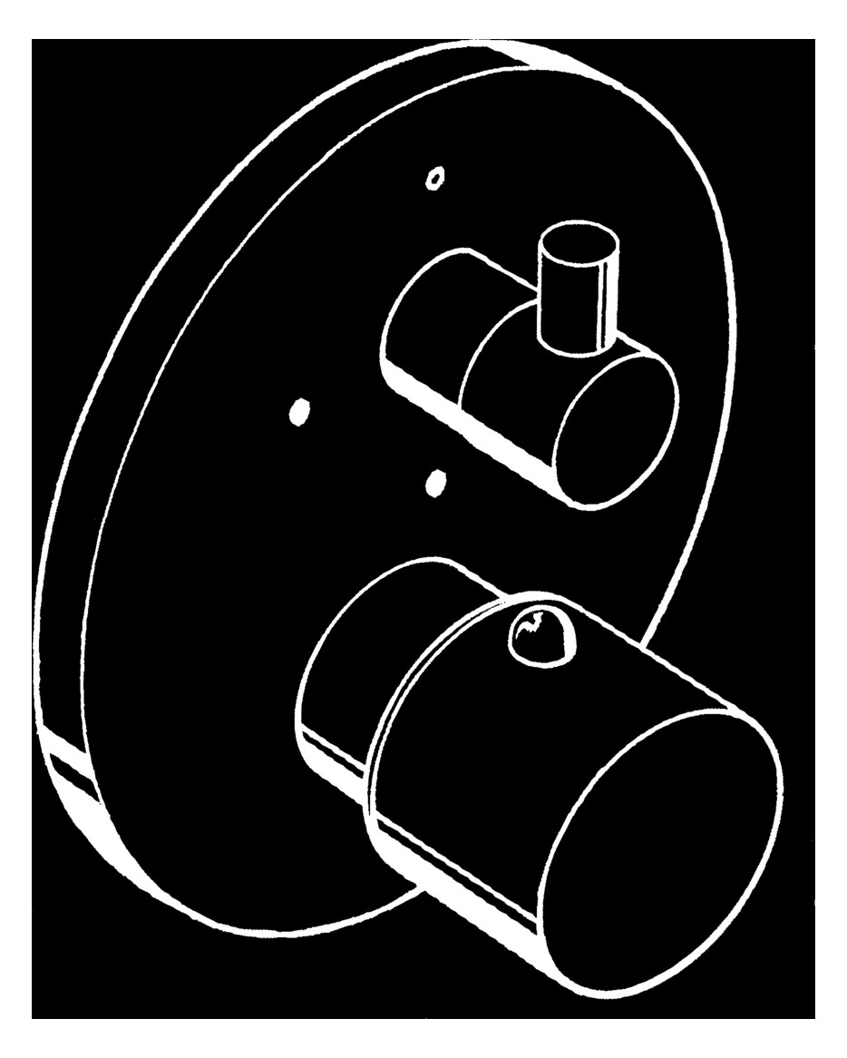 hansgrohe Fertigmontageset Axor Uno UP-Thermostat, mit Ab- und Umstellventil, chrom
