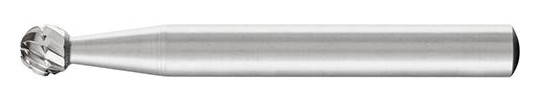 PFERD-HSS-Frässtift Kugelform F - 6x5,4mm, Z3,...