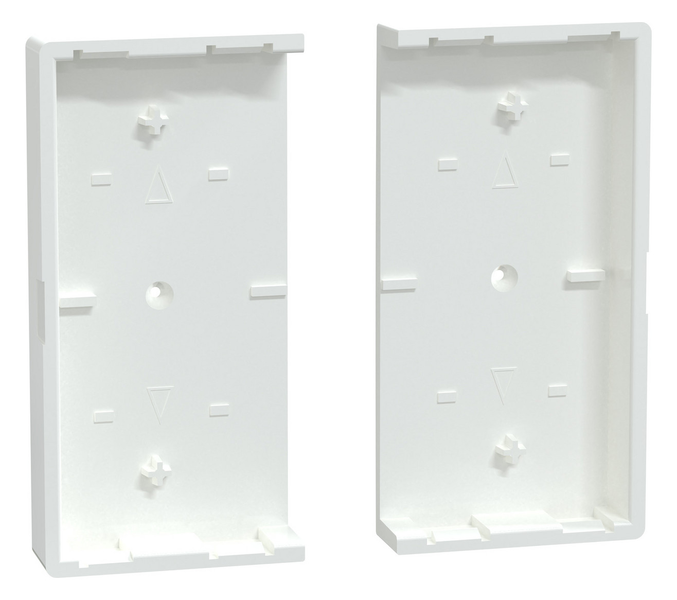 Wippe_2t Schalt/Dimm System M akws glz aktivweiß Kontrollfenster/Lichtauslass