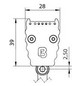 LED-Anbaustrahler 54W BERgamo 3140lm RGB Konv gr 1LED Alu IP30 mt mediumstrahlend