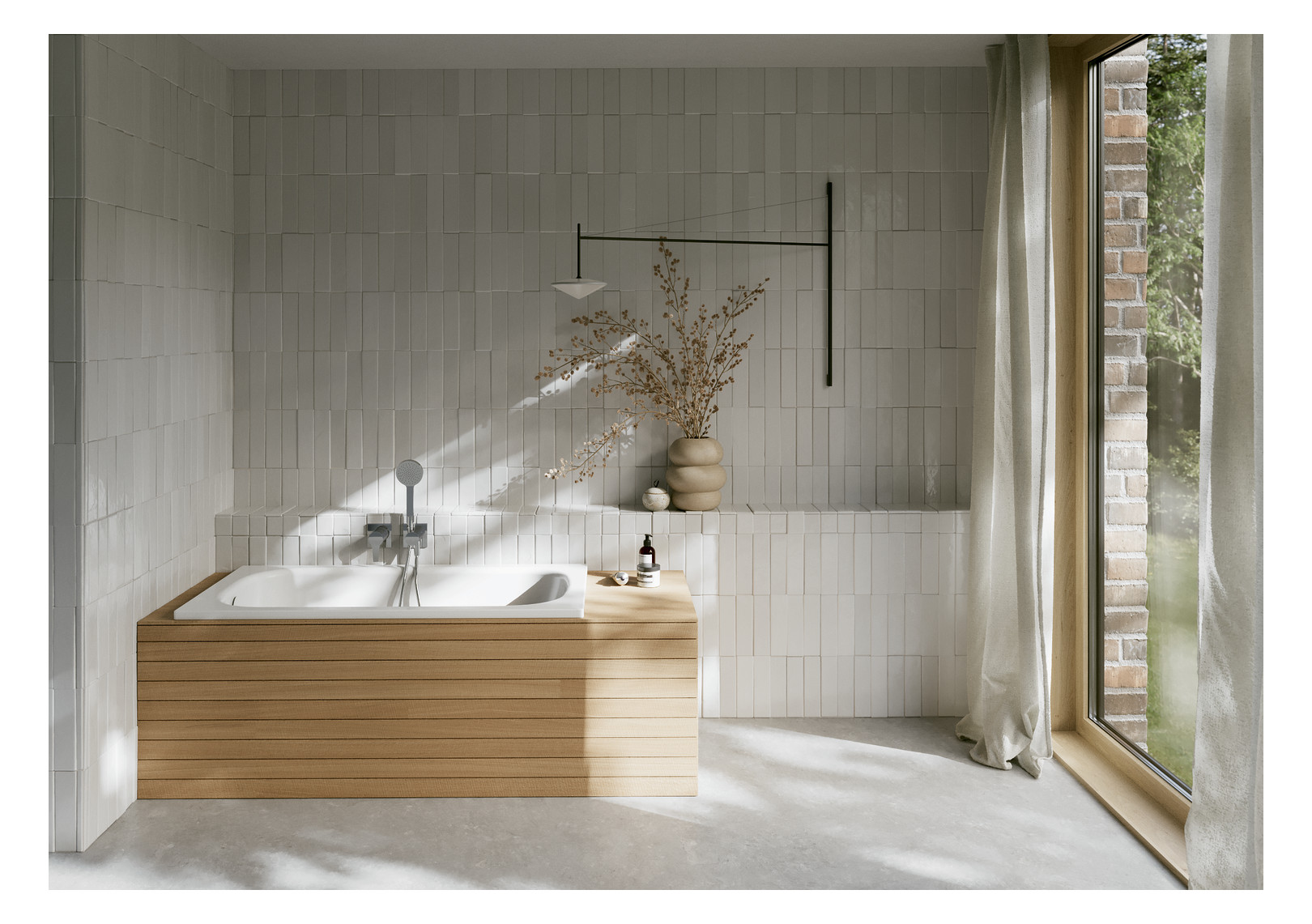 Badewanne LaBette 1080 108x73x38cm, edelweiß