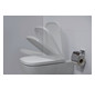 Duravit WC-Sitz Happy D.2 abnehmbar, Scharniere Edelstahl, mit Absenkautomatik, weiß