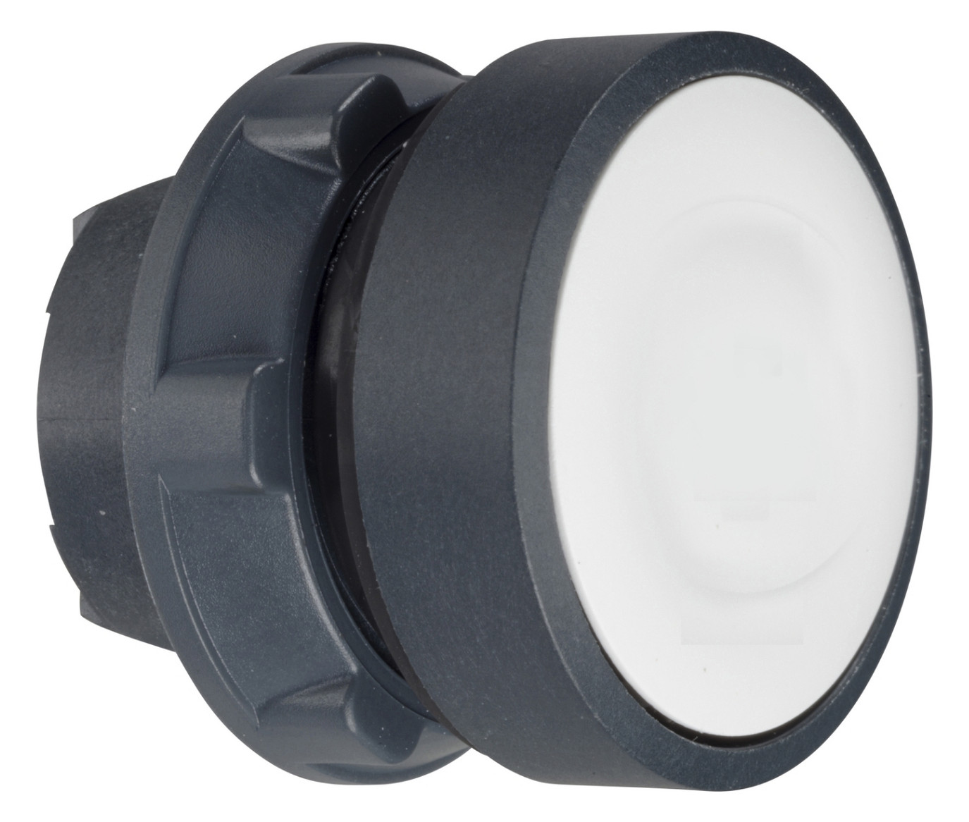 Drucktaster Front 1f ws bel.b Ø22mm rnd IP66 Geeignet für Beleuchtung Tastend