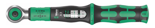 Wera-Drehmomentschlüssel Safe-TorqueA2 - 2-12Nm, 1/4...