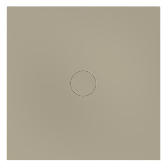 Bette Duschfliese PLUS BetteAir 1200 x 1200 mm, cashmere, Rechteck, glasierter Titan-Stahl