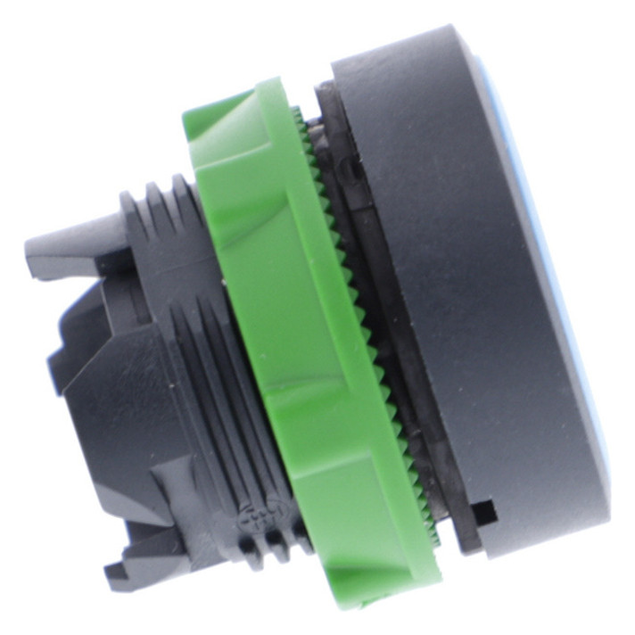 Drucktaster Front 1f bl Ø22mm rnd IP66 Tastend