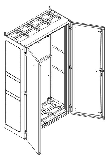 ABN Standgehäuse schutziso.IP55  NS412PB 