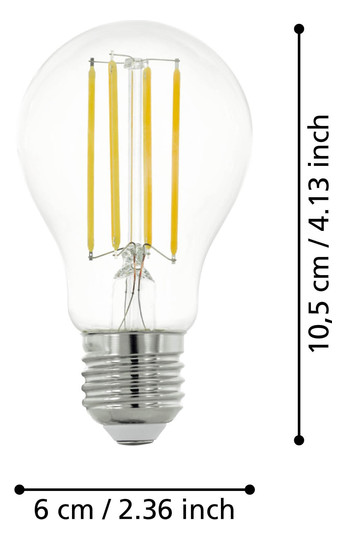 EGLO Leuchtmittel E27-LED A60 8W  110004 