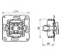 Wechselschalter UP IP20 1f 10AX