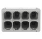 Steckklemme 8f 450V 24A Serie 2273 0,5-2,5qmm f.Massivleiter