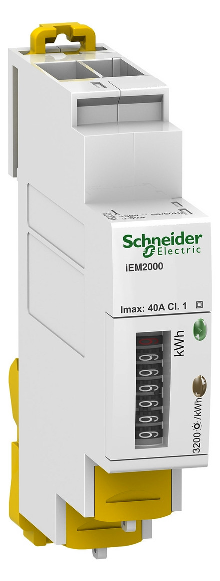 Wechselstromzähler 1ph Acti9 elektr digi B 40A 230V/N-L Eintarif 48-62Hz