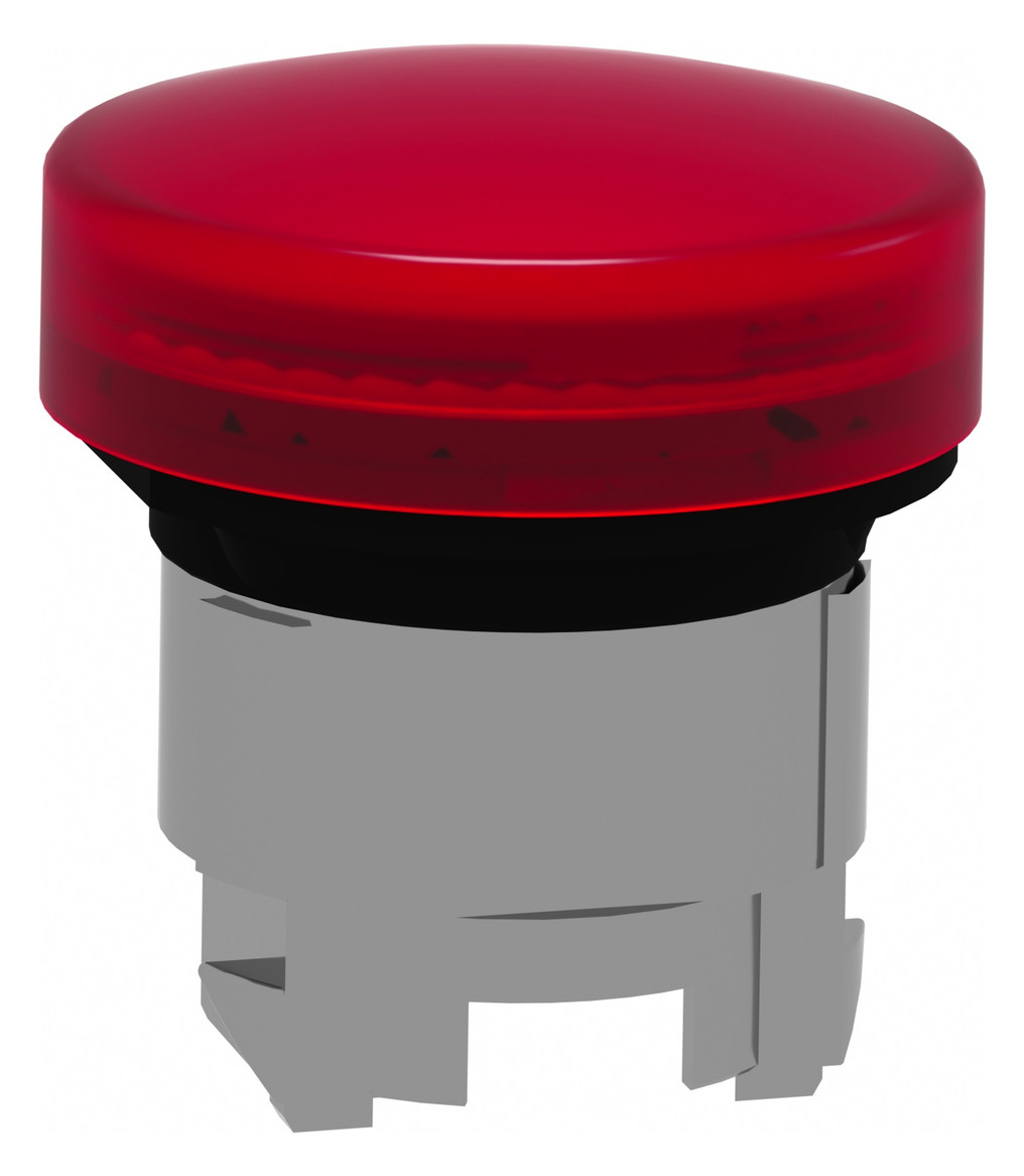 Leuchtmelder Front hoch rnd rt Ø22mm 1st Metall IP66