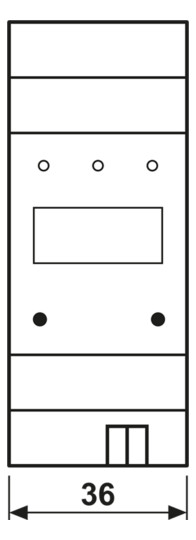 Datenschnittstelle REG 2TE KNX Eth