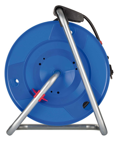 Kabeltrommel Kst 50m H05VV-F 3x1,5mm IP20 4xSteckdosen m.Tragerahmen