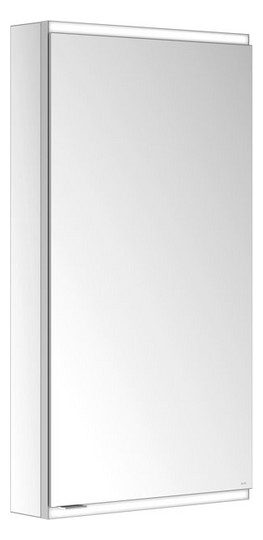 KEUCO Spiegelschrank Royal Modular 2.0 500 x 900 x 120 mm, ohne Steckdose, Wandvorbau, 1-türig, rechts, beleuchtet