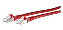 Patchkabel Cat6A 0,5m rt S/FTP RJ45 AWG26