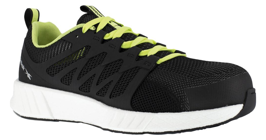 Bild Halbschuh Fusion Flexweave Work,S1P,44 s chwarz/grün/weiß REEBOK-1