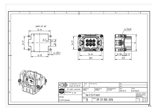 HART Käfigzugfeder           09330062616 