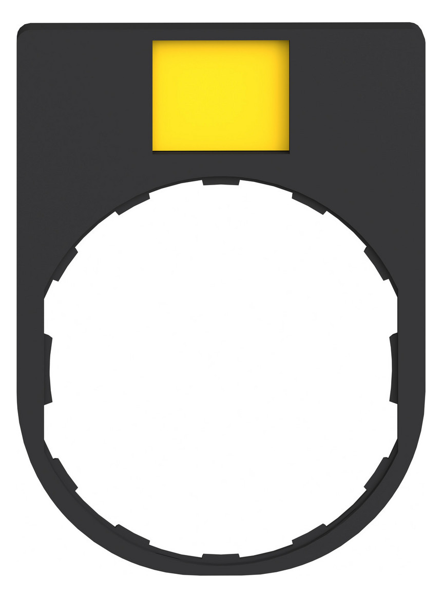 Bezeichnungsschild ws rechteck 30x40mm Bez.Schild