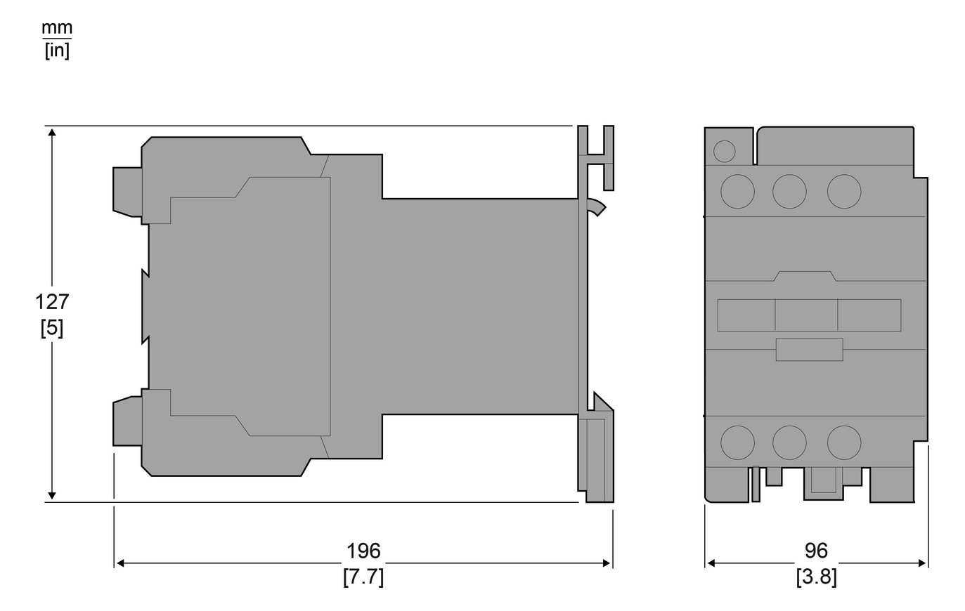 Leistungsschütz 37kW 2S 2 220VDC 80A 2Ö