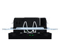 Raumtemperaturregler UP System M KNX m.Abdeckpl Mit Vor-Ort Bedienung