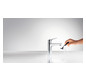 hansgrohe Waschtisch-Einhebelmischer 100 Focus mit Zugstangen-Ablaufgarnitur, chrom