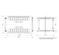 Montageplatte Verteiler ST pulverbesch 372x650mm