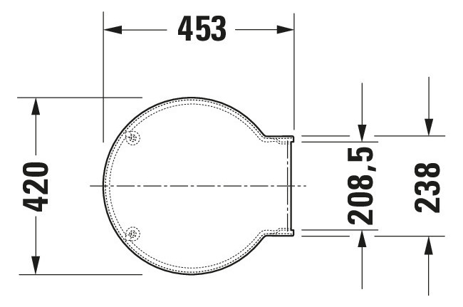 Duravit WC-Sitz Starck 1 mit Absenkautomatik, abnehmbar, mit Scharnierwelle, weiß