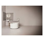 Ideal-Standard Waschtisch Linda-X ohne Hahnloch/Überlauf, 45x38x13cm, seidenweiß
