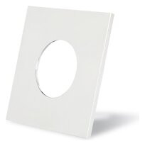 DOTLUX Zierring eckig chrom         3435 