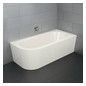 Badewanne BetteStarlet V Silhouette-6690 ebony, 175x80x42cm, mit Schürze