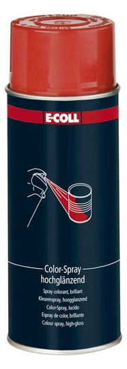 E-COLL-Color-Spray, hochglänzend RAL3000-feuerrot -...