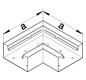 Flachwinkel GEB-K HFT BRS 85x130mm ST natur hfr unbeh