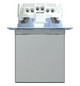 Steckdose 1f alu mt System M UP Klappd IP20
