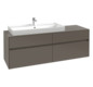 V&B Waschtischunterschrank Collaro 160x54,8x50cm, Waschtisch links, kansas oak