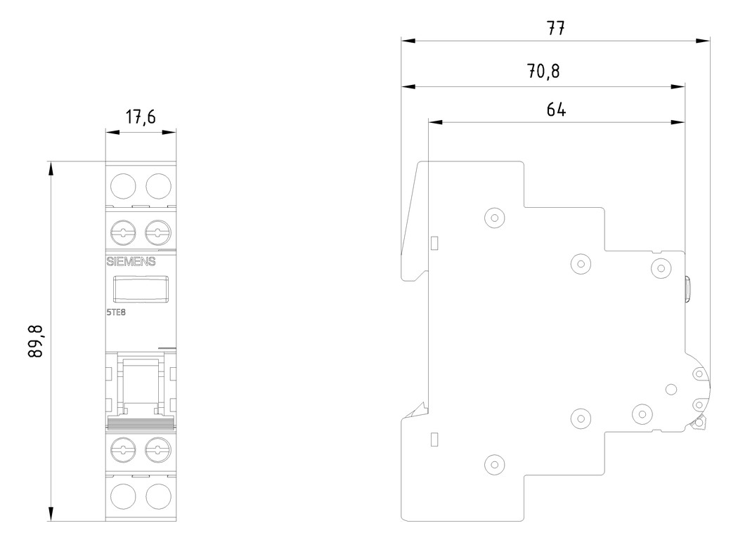 Ausschalter REG 2S 20A 400V 1TE Ausschalter REG 2S 20A 400V 1TE
